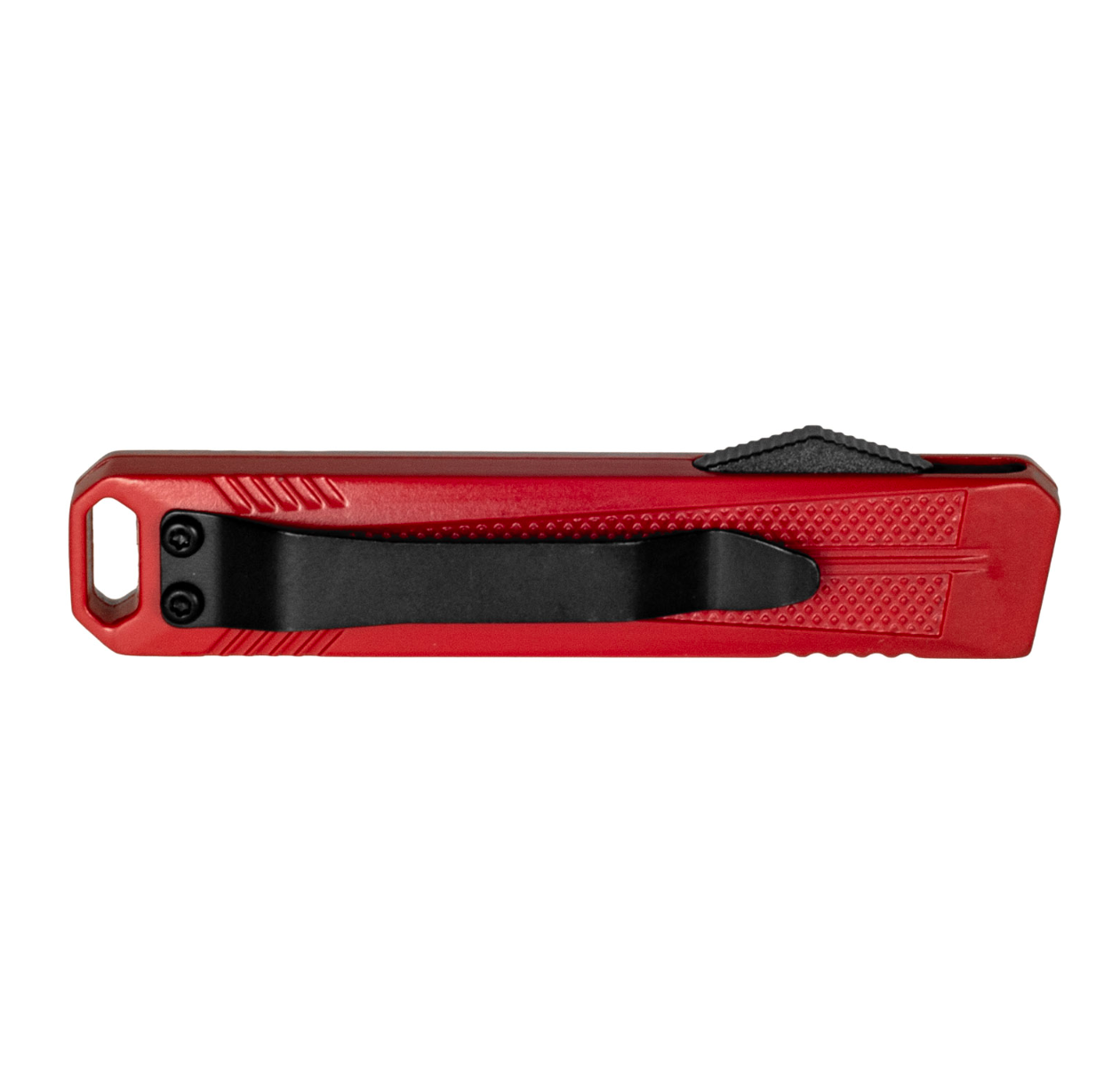 3.5" Red OTF Automatic Knife